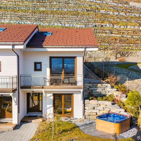 Villa Mitoyenne Proche Des Bains - B4 Saillon